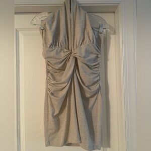 ASOS Halter Neck Ruched Bodycon Dress